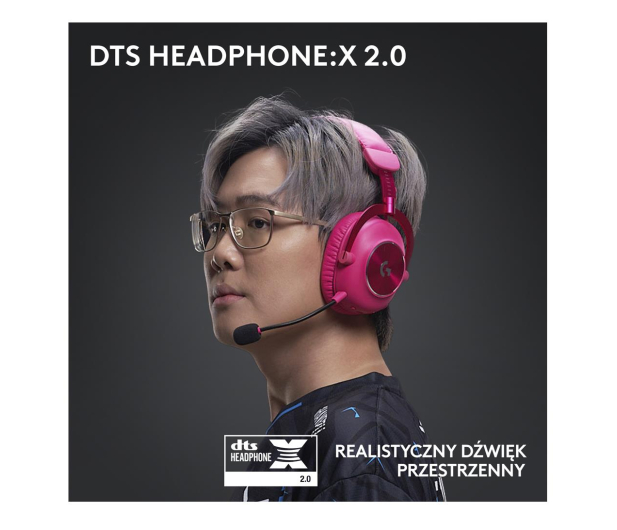 LOGITECH G PRO X 2 Lightspeed magenta 981-001275 - 1172765 - zdjęcie 10